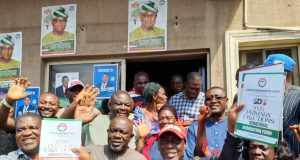 Senator Abba Moro picks nomination form, pledges continued quality representation in the senate