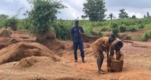 ILLEGAL GOLD MINING CRACKDOWN: FG Storms Osun Site, Arrests Two Suspects as Major Operation Uncovers Illegal Camp